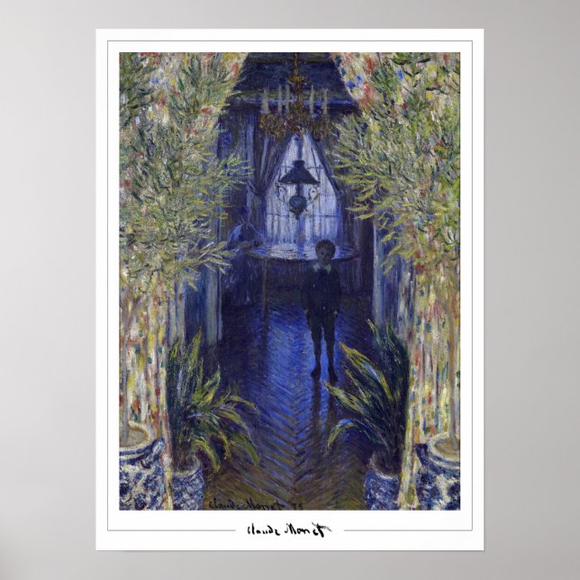Poster Claude Monet Zedign Cartaz de Arte #28-2 (Frente)
