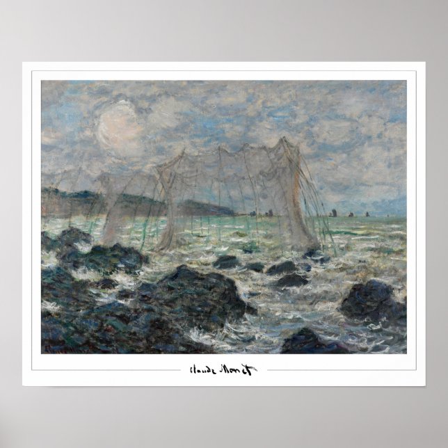 Poster Claude Monet Zedign Cartaz de Arte #31-2 (Frente)
