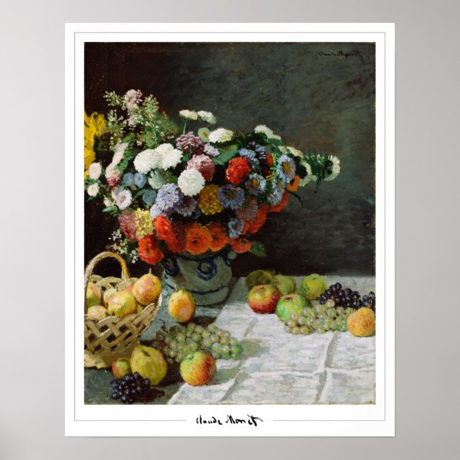 Poster Claude Monet Zedign Cartaz de Arte #32-2 (Frente)