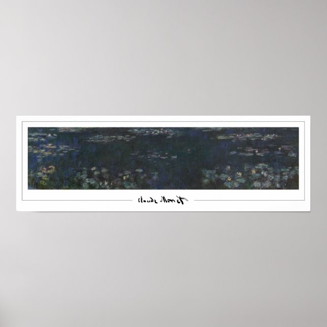 Poster Claude Monet Zedign Cartaz de Arte #368 (Frente)
