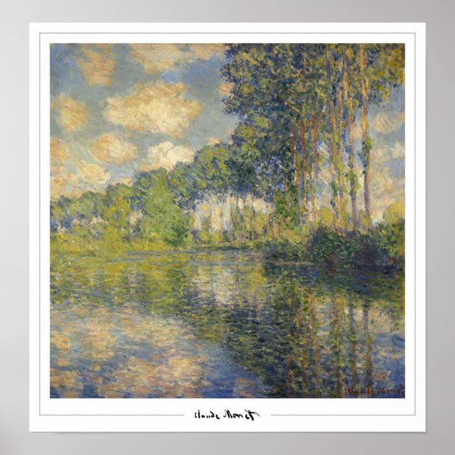Poster Claude Monet Zedign Cartaz de Arte #38 (Frente)