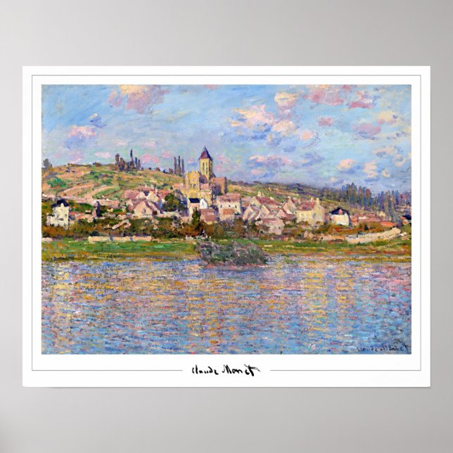 Poster Claude Monet Zedign Cartaz de Arte #39-2 (Frente)