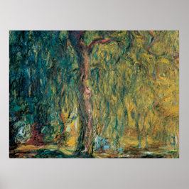 Pôster Claude Monet's Weeping Willow