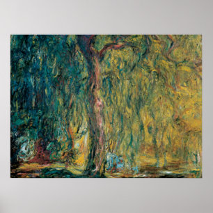 Pôster Claude Monet's Weeping Willow