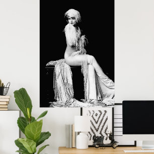 Poster Claudia, uma Menina de Teatro de Ziegfield Pouco A