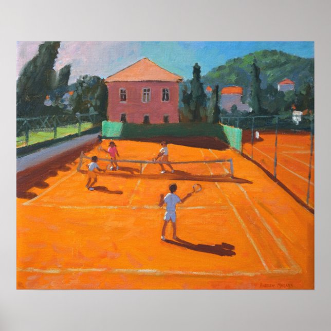 Pôster Clay Court Tennis Lapad Croatia 2012 (Frente)