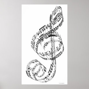Pôster Clef de triplo