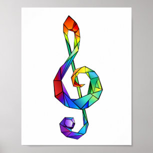 Poster Clef do Troço Musical do Arco-Íris