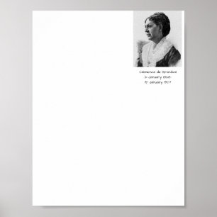 Poster Clémence de Grandval