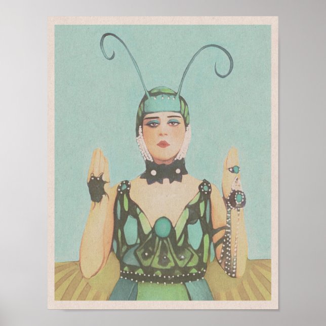 Poster Cleópatra (1917) - O Regente Mítico (Frente)