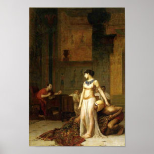 Pôster Cleopatra and Caesar