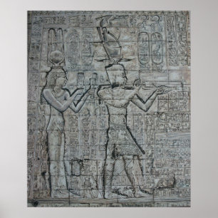 Pôster Cleopatra and Caesarion