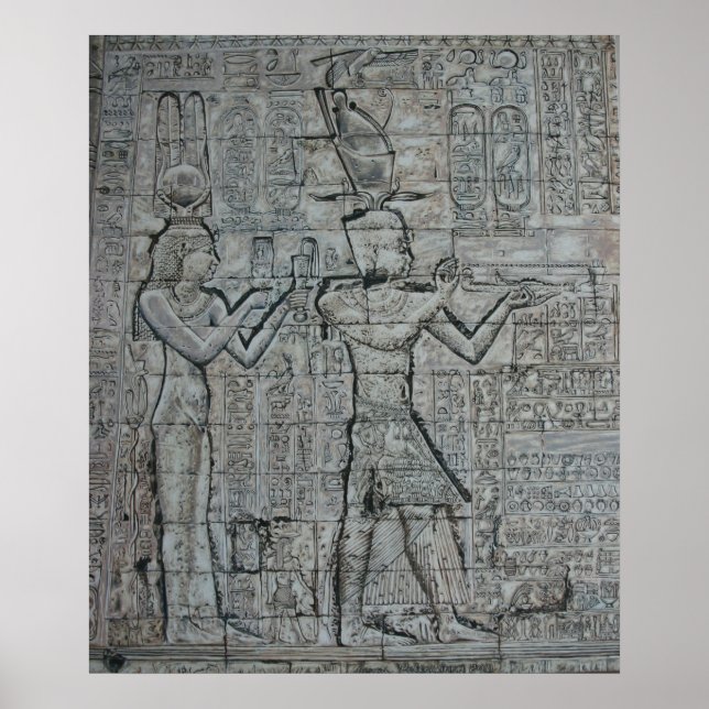 Pôster Cleopatra and Caesarion (Frente)