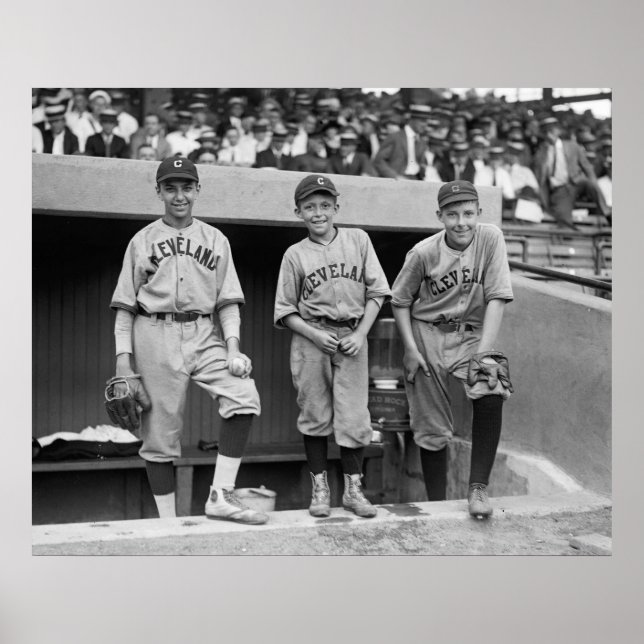Poster Cleveland Ball Boys, 1922 (Frente)