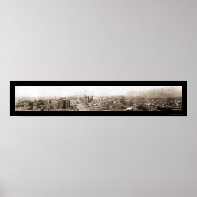 Poster Cleveland, OH Photo 1909 (Frente)