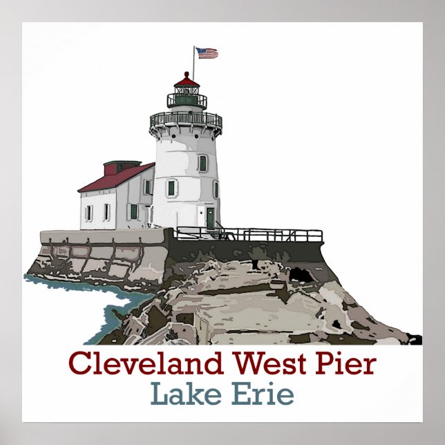 Poster Cleveland Ohio (Frente)