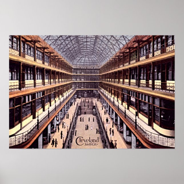 Poster Cleveland, Ohio (Frente)