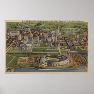 Poster Cleveland, Ohio - Municipal