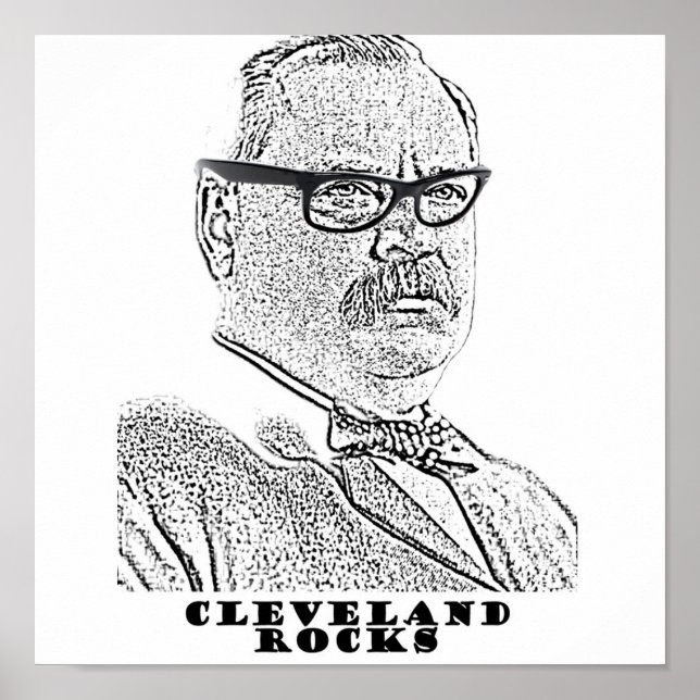 Poster Cleveland Rocks (Frente)