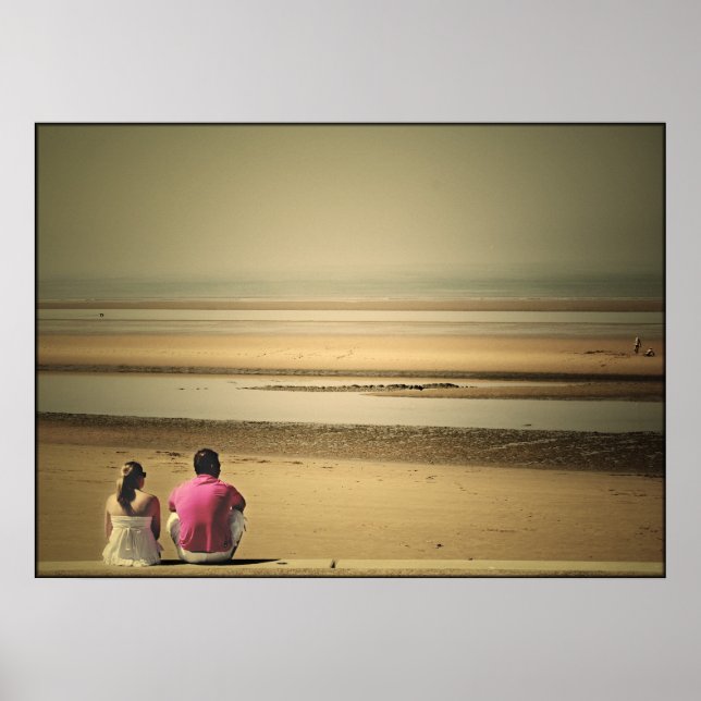 Poster Cleveleys Beach (Frente)
