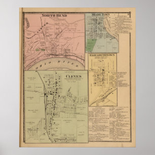 Poster Cleves, North Bend, Ohio