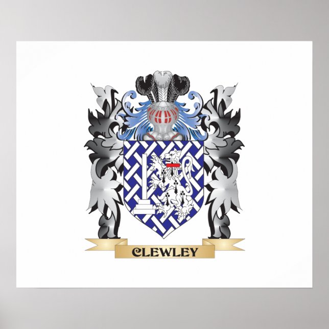 Poster Clewley Casaco de Armas - Proteção da Família (Frente)