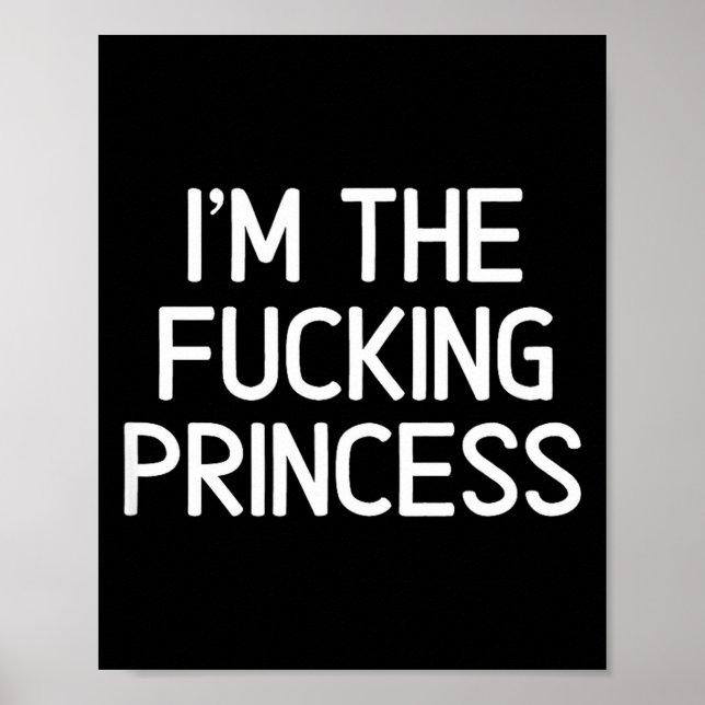 Poster Clic Adult Humor Sayings Quotes S Funny I'm The Fo (Frente)