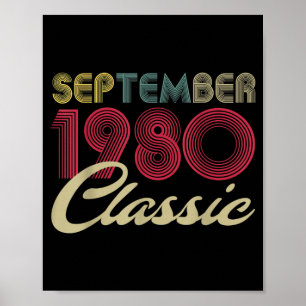 Poster Clic setembro 1980 Presentes para homens e mulhere