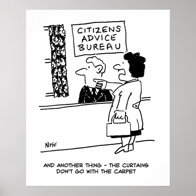 Poster Cliente no Serviço de Aconselhamento aos Cidadãos (Frente)