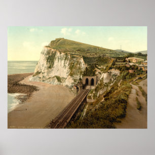 Pôster Cliff de Shakespeare, Dover, Kent, Inglaterra