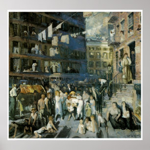 Pôster Cliff Dweller, 1913 George Bellows