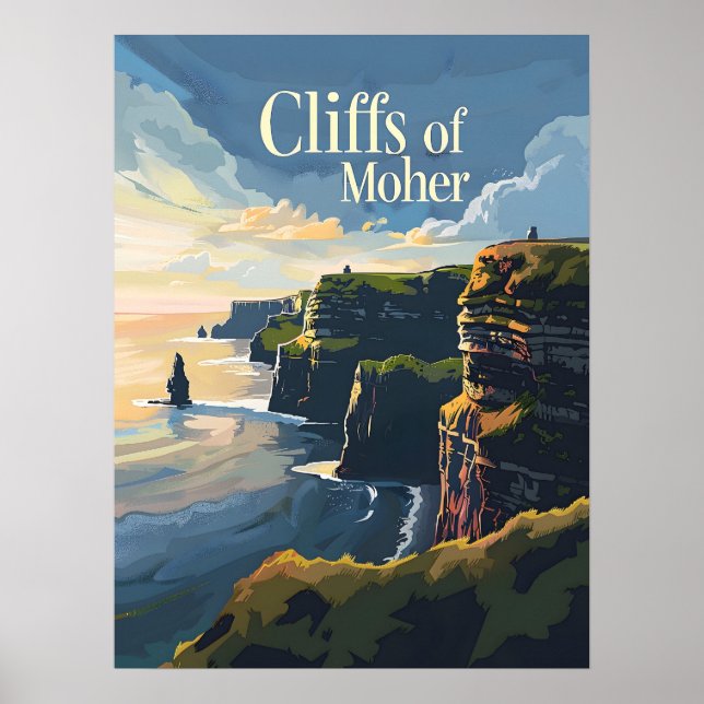 Poster Cliff of Moher (Frente)
