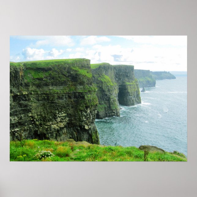 Pôster Cliff of Moher, County Clare, Irlanda (Frente)