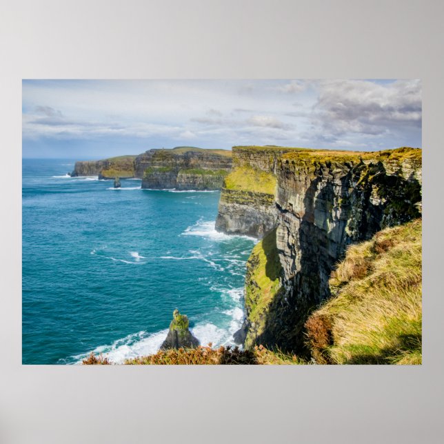 Poster Cliff of Moher, Irlanda (Frente)