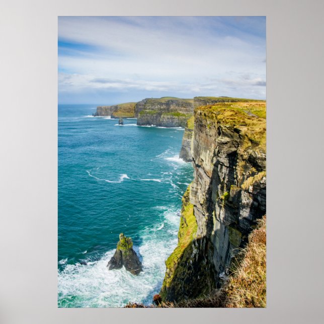 Poster Cliff of Moher, Irlanda (Frente)