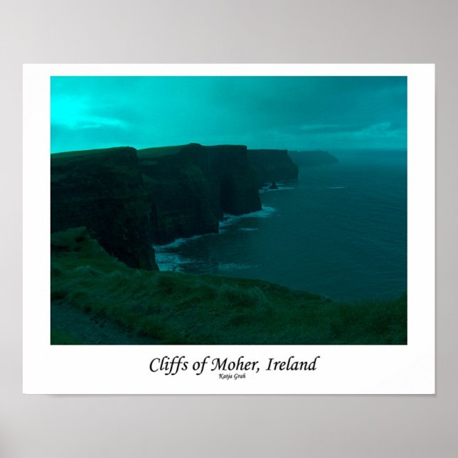 Poster Cliff of Moher, Irlanda (Frente)
