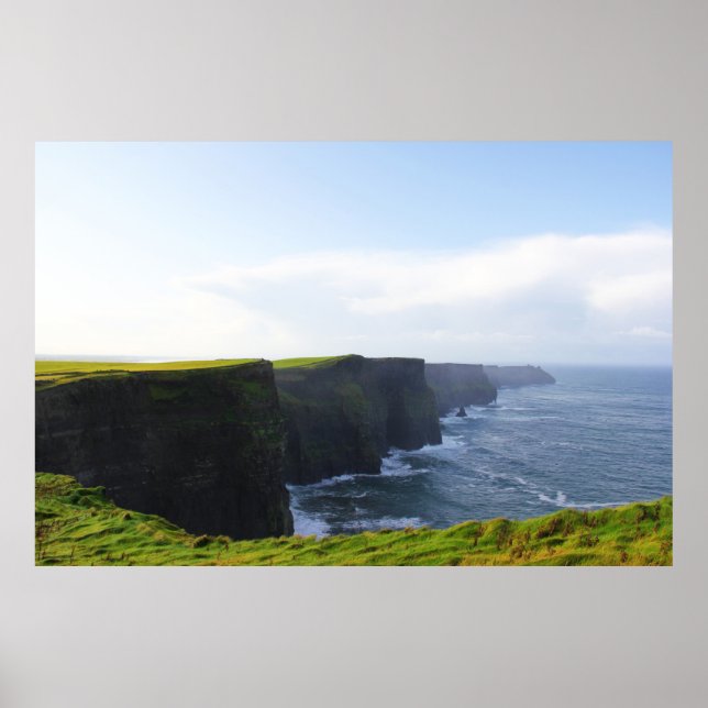 Poster Cliff of Moher - Vista Sul 1 (Frente)