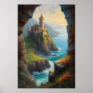 Poster Clifftop Chronicles, Ecos de um Castelo Medieval