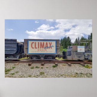 Poster Climax, Colorado, Vagão de Trem