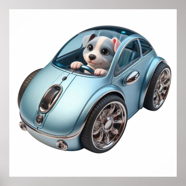 Poster Clique em & Vroom: Puppy Driver 3. Edição (Frente)