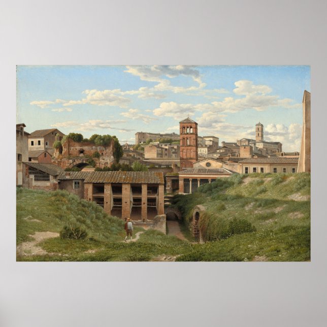 Poster Cloaca Maxima, Roma por Christoffer Eckersberg (Frente)