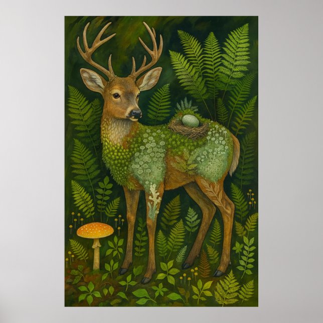 Poster Cloaked in Lichen (Frente)