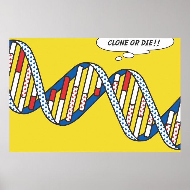 Pôster Clone Ou Morra! (Frente)