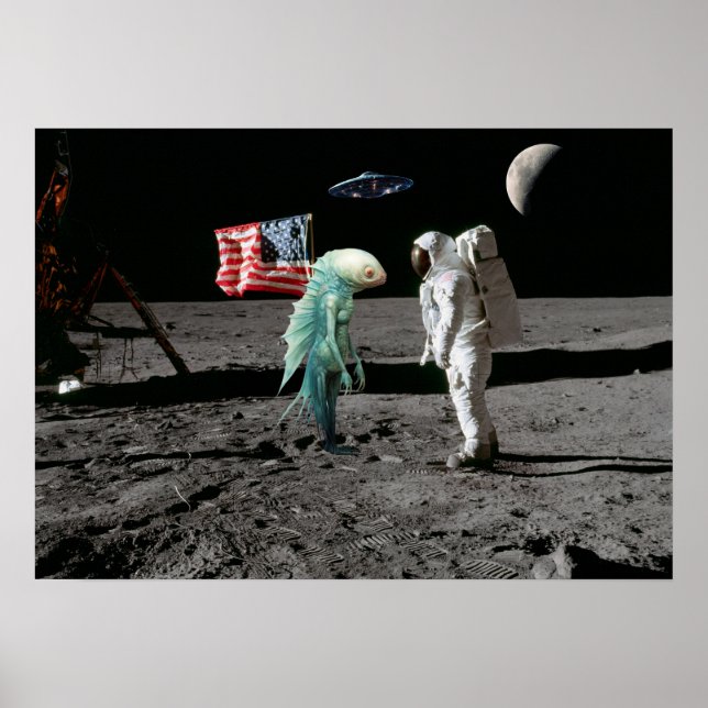 Poster Close Encounter. (Frente)