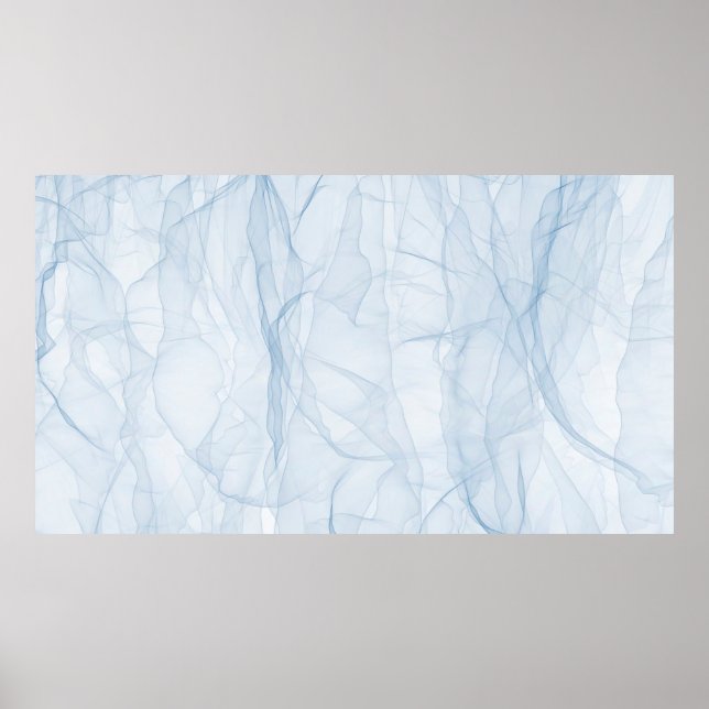 Poster Cloth blue modern background art (Frente)