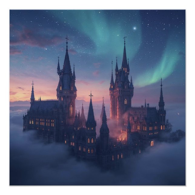 Pôster Cloud City of Light (Frente)