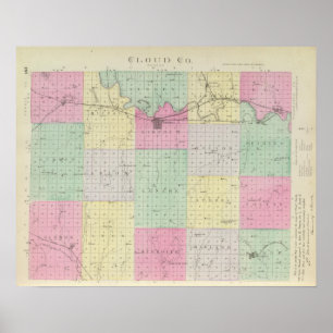 Poster Cloud County, Kansas