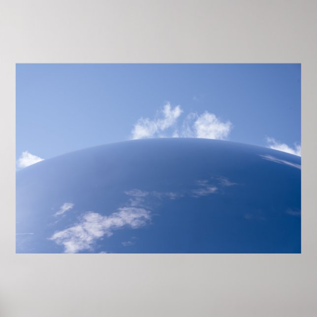 Poster Cloud Gate, Chicago (Frente)