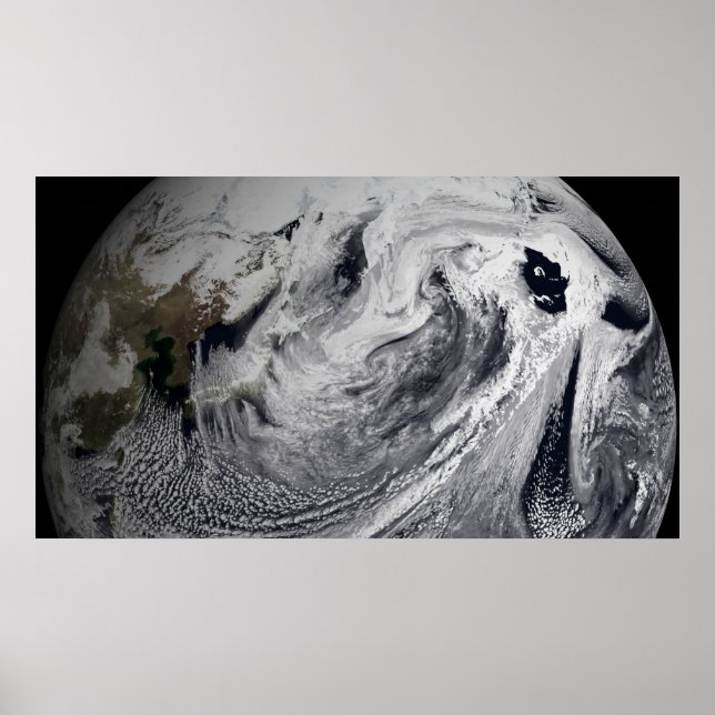 Poster Cloud simulation of a single day 4 (Frente)