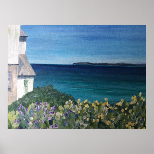 Poster Clovelly Devon (Frente)